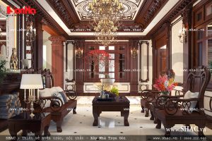 Phòng khách cổ điển