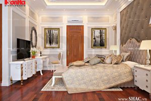Phòng ngủ cổ điển đẹp