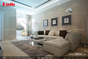 Thiết kế nội thất phòng khách hiện đại