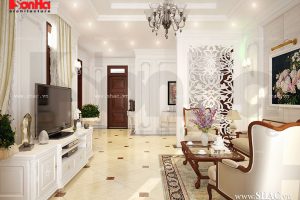 Phòng khách kiểu Pháp