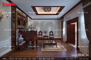 Phòng thờ kiểu Pháp truyền thống