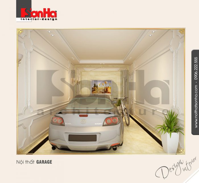 12.Mẫu nội thất garage đơn giản