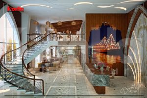 BIA Thiết kế nội thất khách sạn 5 sao Imperia Boat tai Hải Phòng