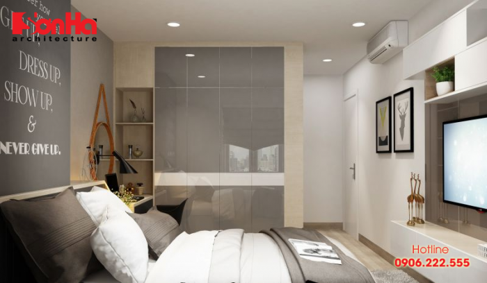 Cách bố trí phòng ngủ đẹp có vệ sinh khép kín thiết kế khoa học