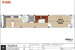 17 Bản vẽ tầng 2 nhà ống tân cổ điển mặt tiền 3,4m tại hà nội sh nop 0199